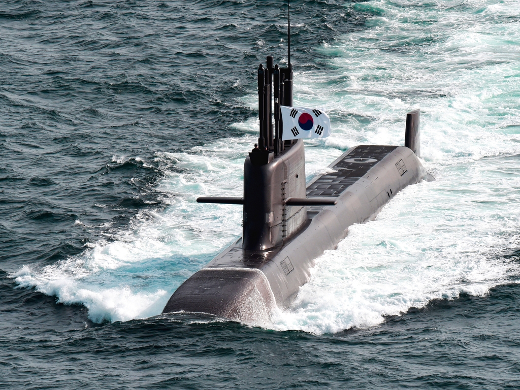 Las previsiones de la Marina de Corea del Sur plantean mantener activa una flota de una veintena de submarinos convencionales modernos. (ROK Navy)  